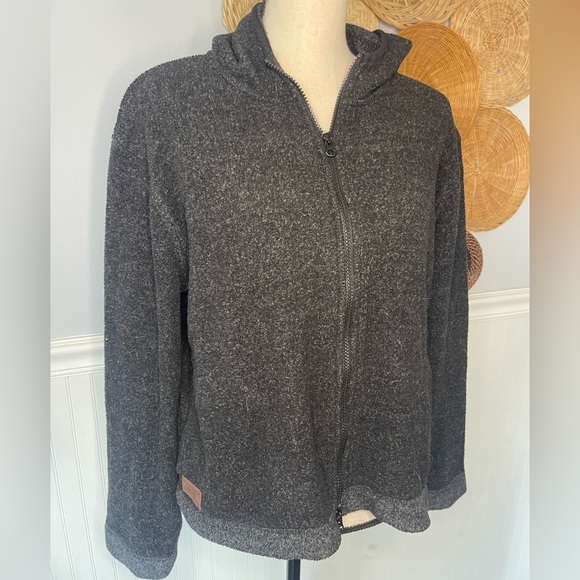 Lauren Ralph Lauren Sweaters - Lauren Ralph Lauren Zip Up Sweater Grey Large